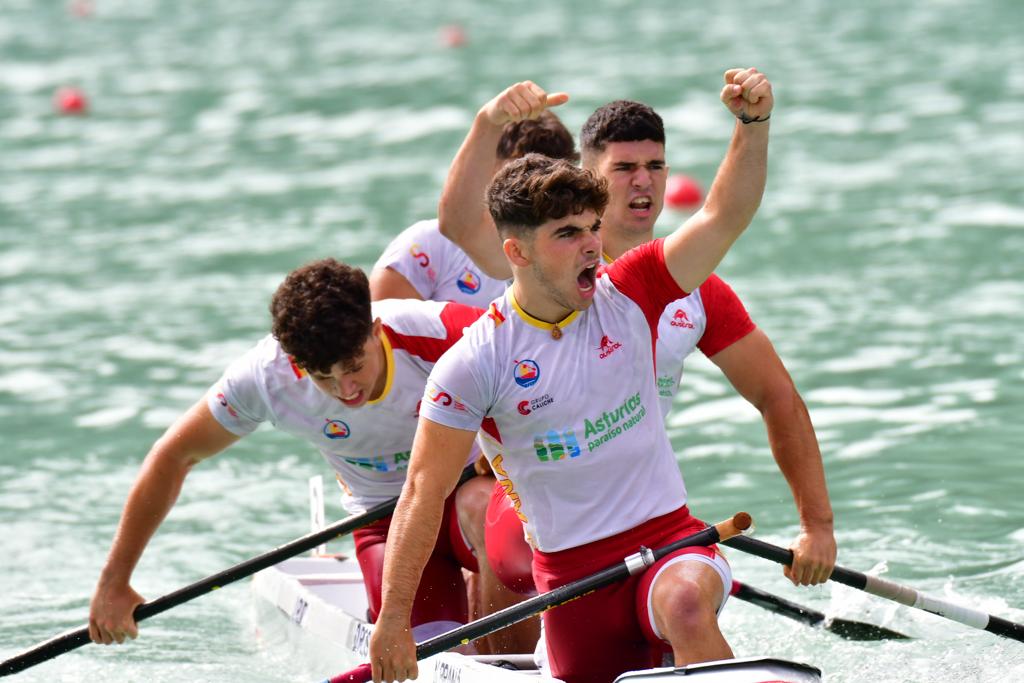 Ibai Tolosa G&oacute;mez, en el campeonato del mundo de sprint junior